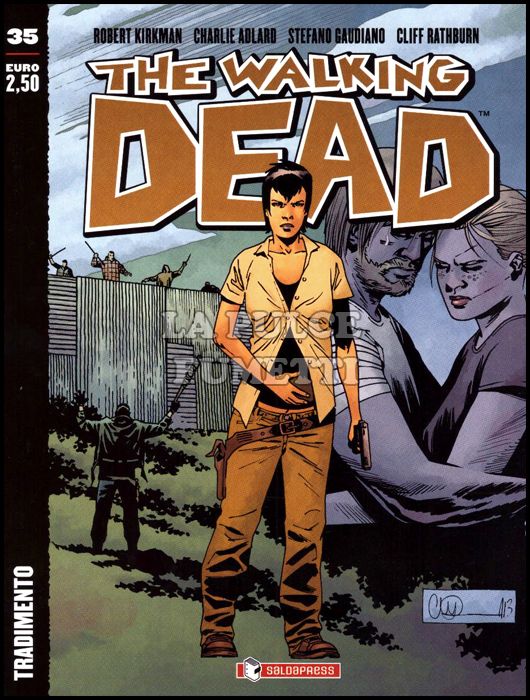 WALKING DEAD EDICOLA #    35: TRADIMENTO - COVER B - PISTOLA